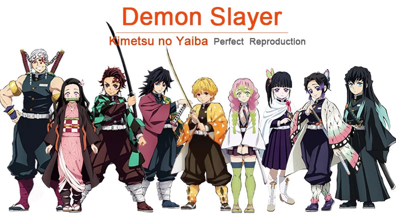 Kanao Tsuyuri Bamboo Katana – Demon Slayer Cosplay Sword 40.9"
