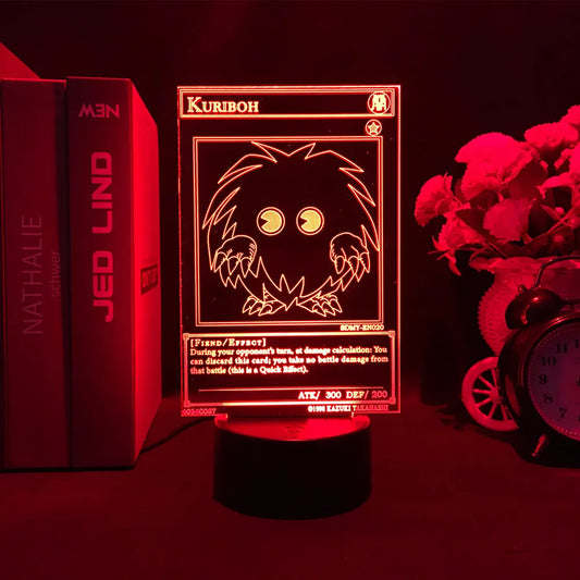 Yu-Gi-Oh! Fiend/Effect LED Night Light – 3D Anime Illusion Lamp
