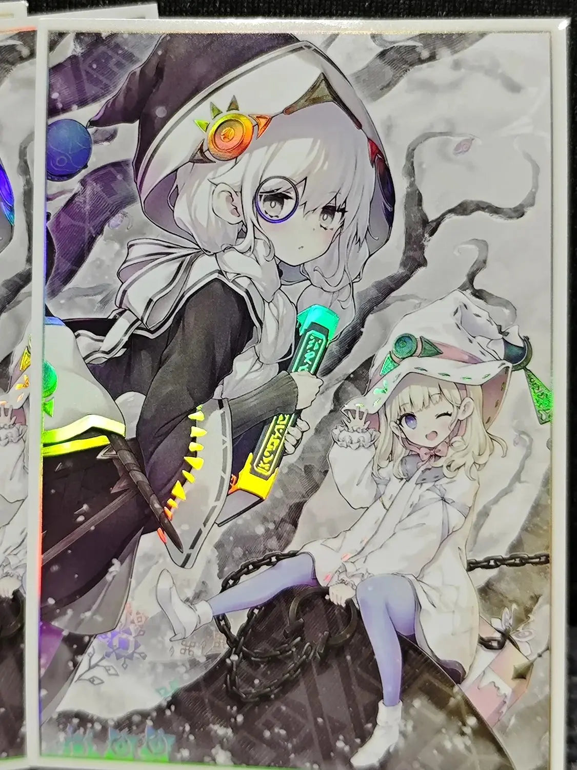 Yugioh Elzette Astellar White Forest Figure Deck Box PU Leather TCG Storage