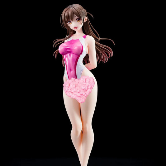 Mizuhara Chizuru Rent a Girlfriend Action Figure Otaku Collectible Toy
