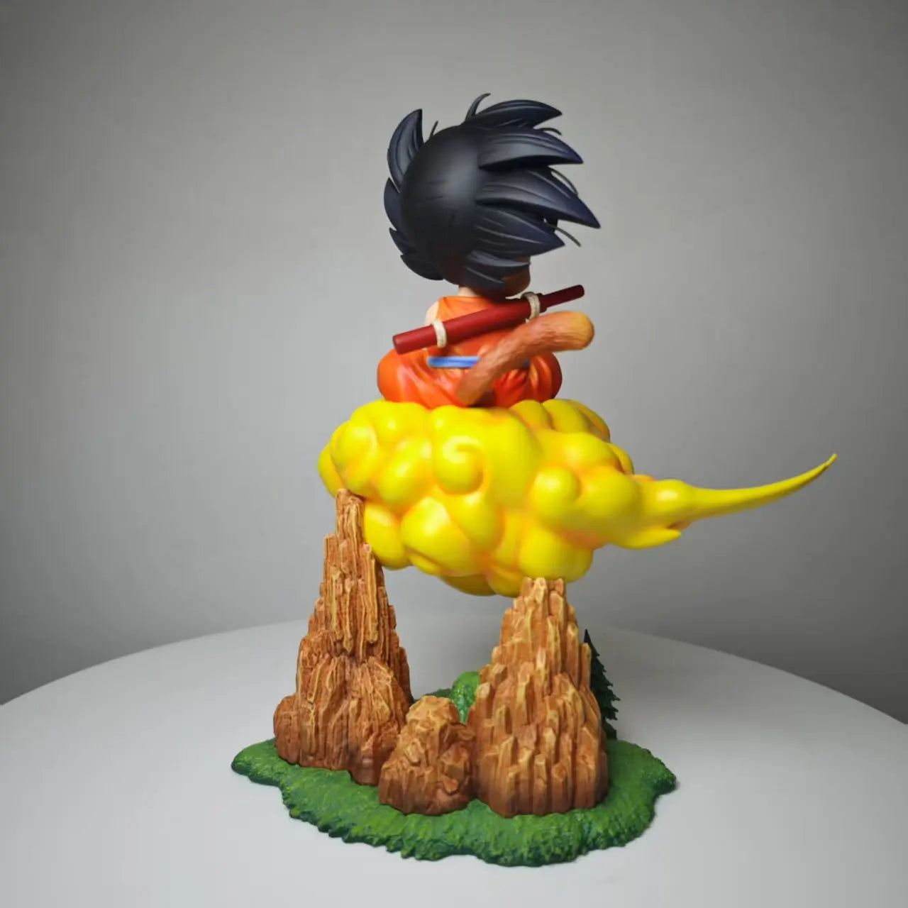 **** In Stock 20cm Dragon Ball Goku PVC Action Figure Sitting on Cloud