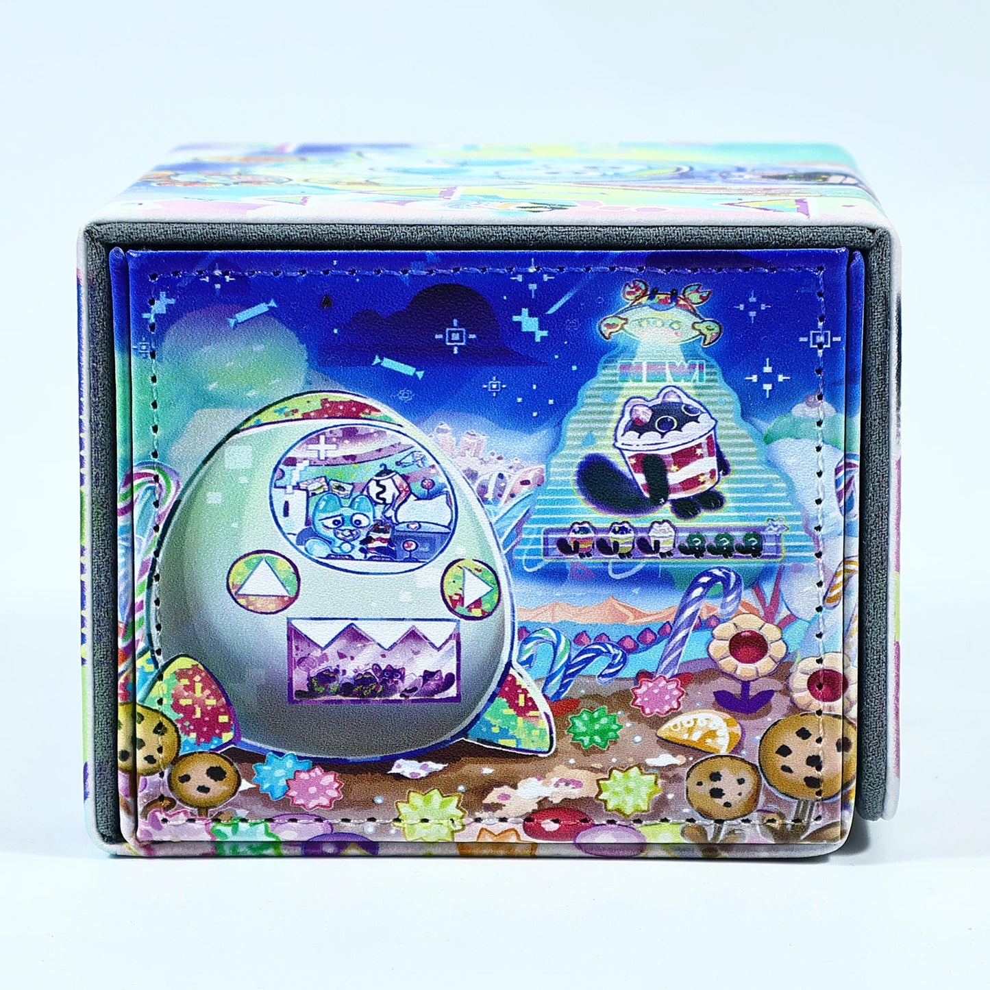 Diy Yu-Gi-Oh Yummy Card Storage Box Leather Collection Card Protector