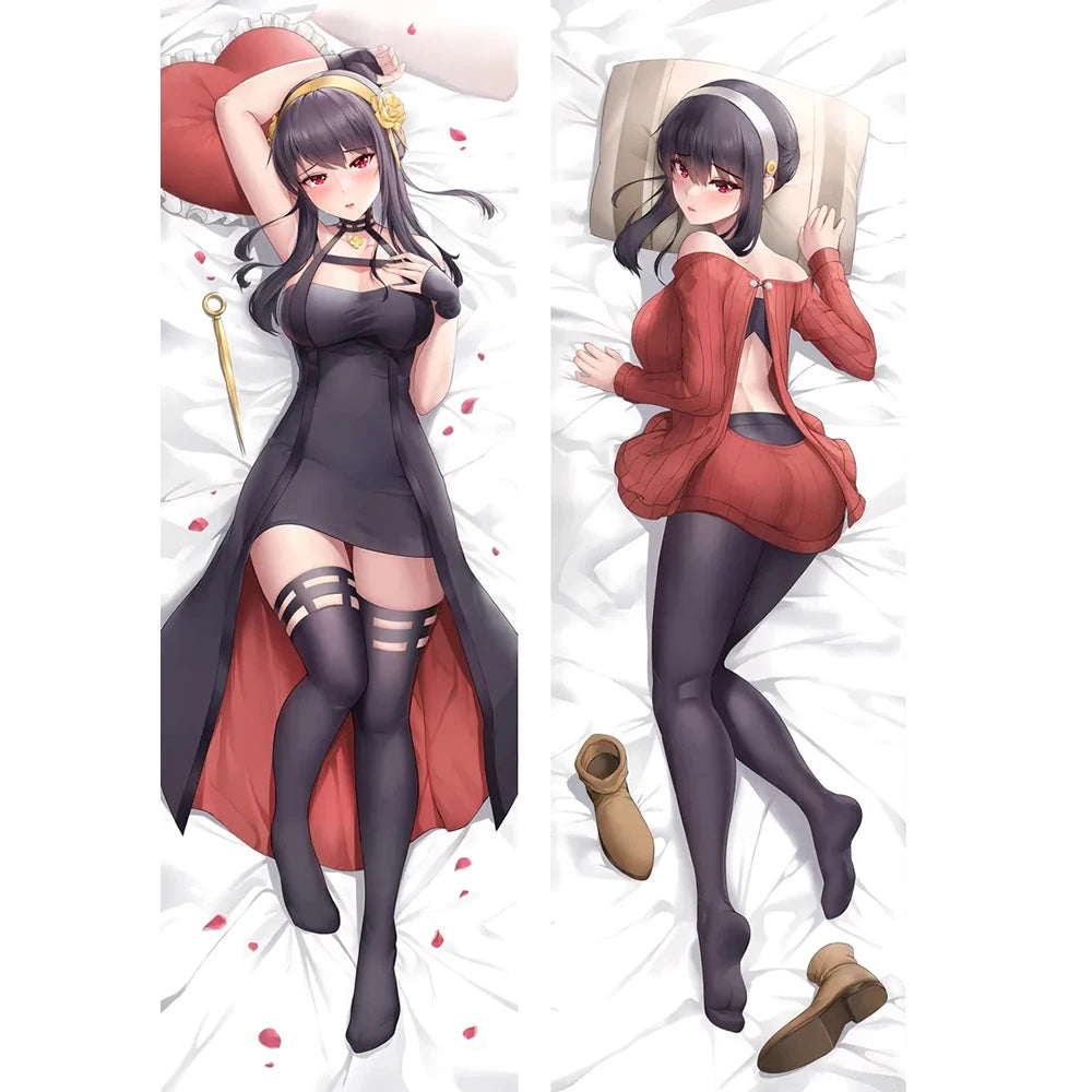 WAIFU Body Dakimakura Cover Fullbody Anime Pillowcase Double-Sided Print
