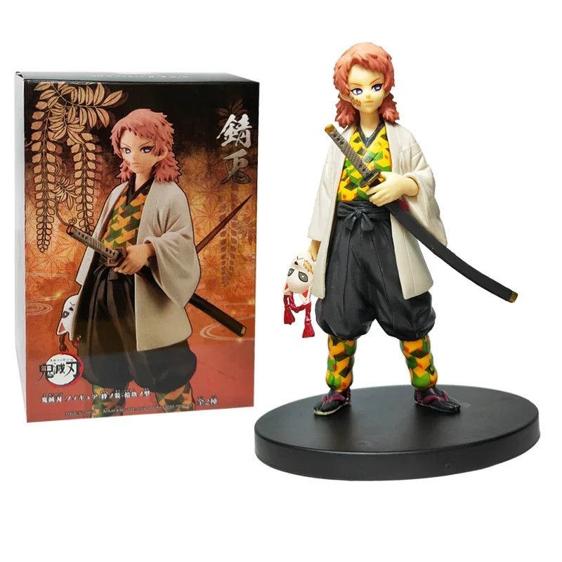 Demon Slayer Tanjiro Nezuko Zenitsu Inosuke Action Figures Collectible