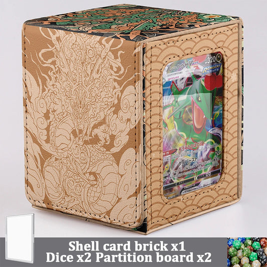Celestial Dragon Deck Box – 100+ Sleeved Pokemon / TCG Cards