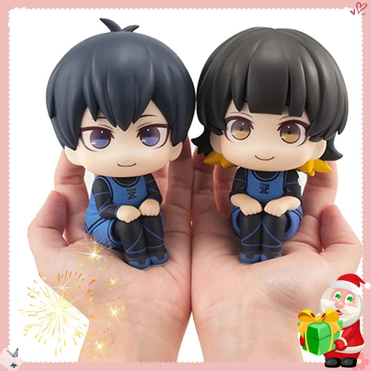 10cm Blue Lock Anime Figure Isagi Yoichi Nagi Seishiro Bachira Meguru