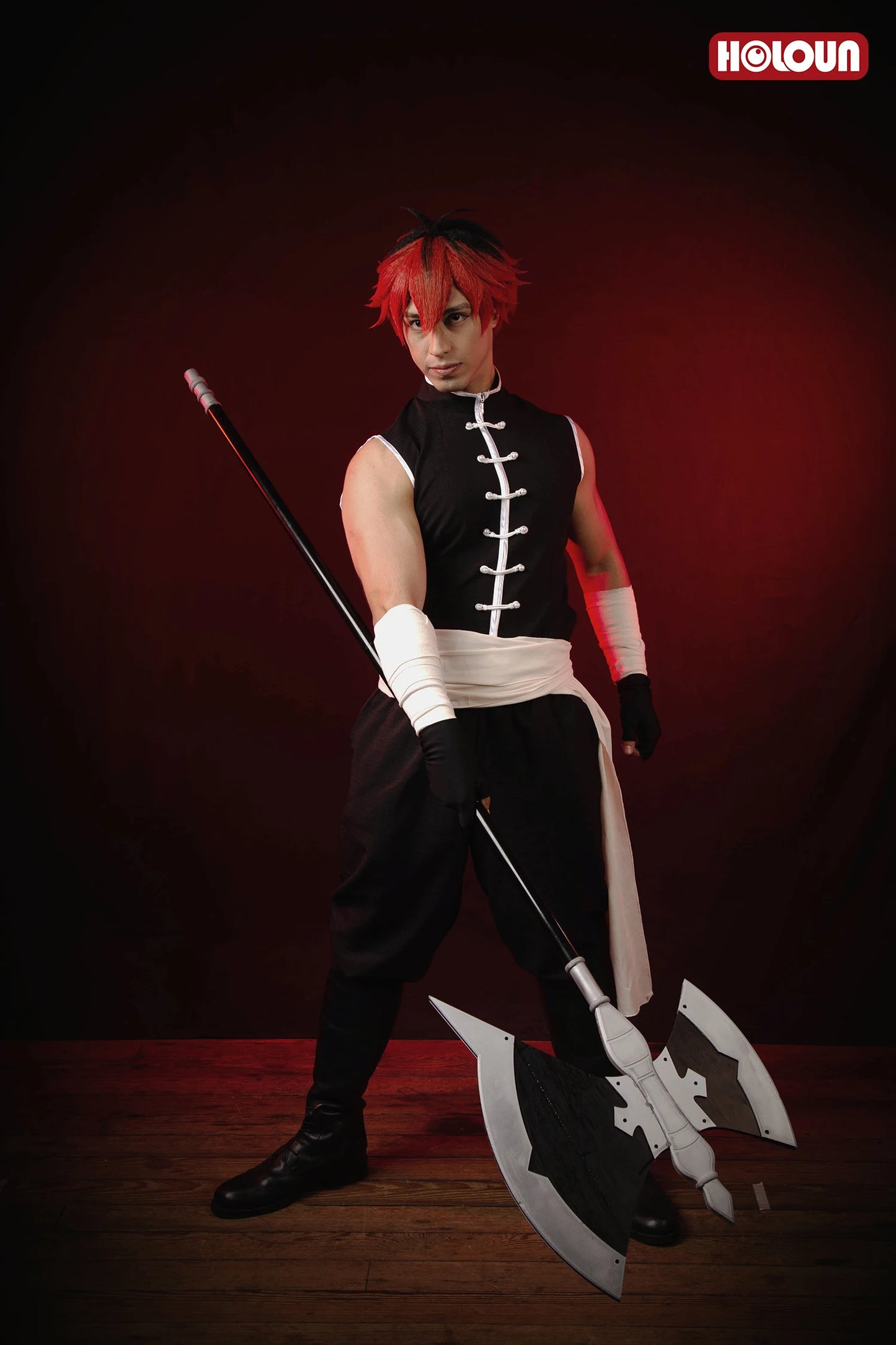 Stark Cosplay Costume with Wig – HOLOUN Anime Outfit Frieren: Beyond Journey’s End