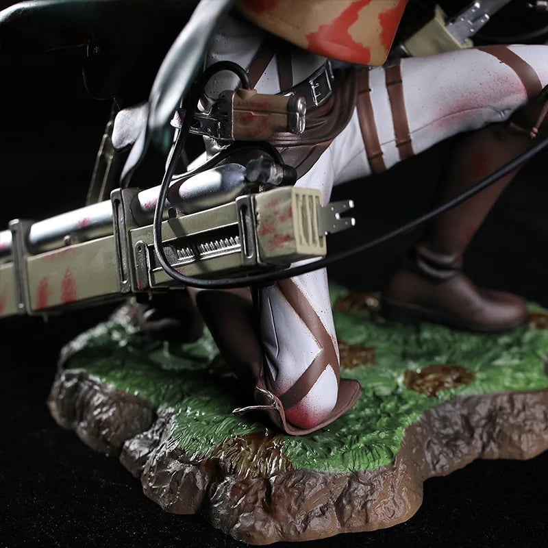 Anime Attack on Titan Levi Ackerman PVC Action Figure Model Toy