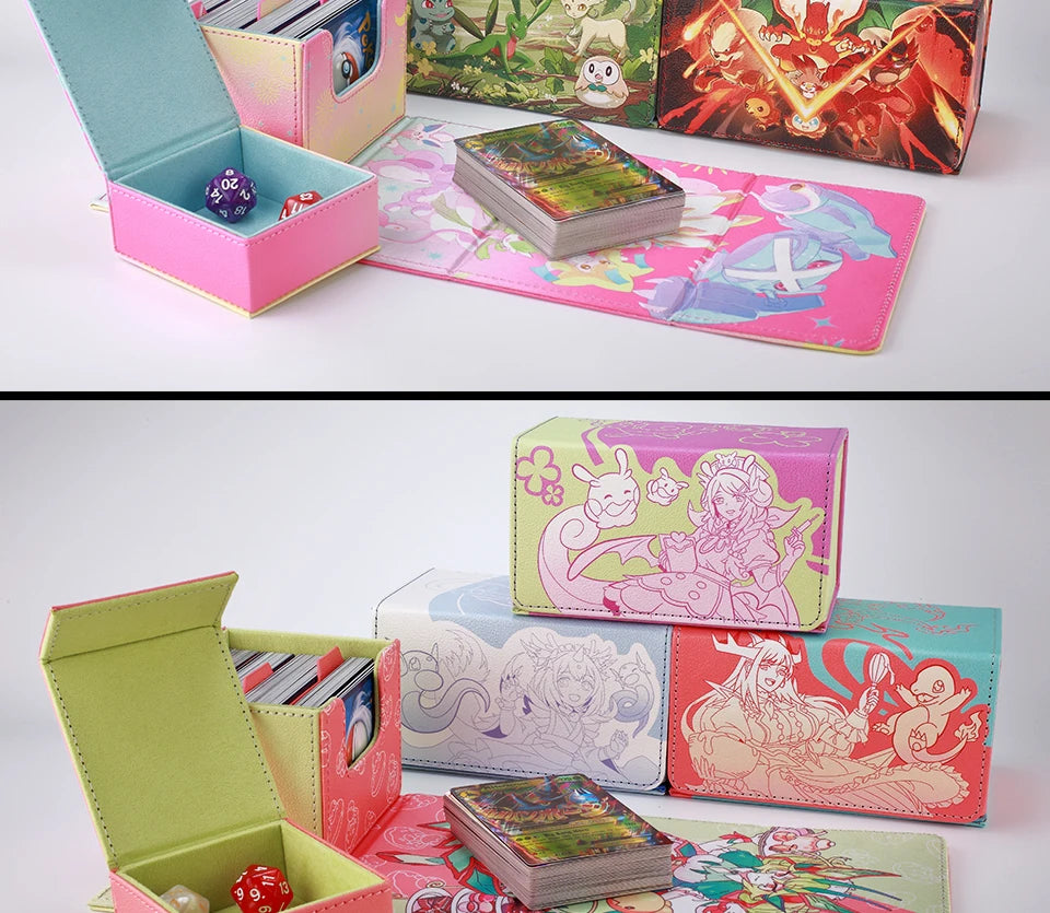 Gacha Dark Magician Girl Deck Box Dicewinder for YGO TCG Card Storage