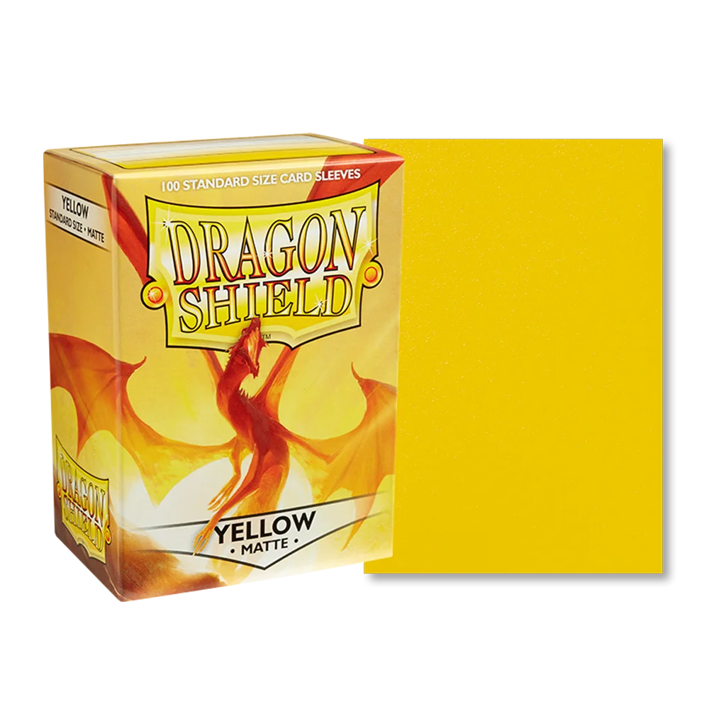 100 PCS Colorful Matte Card Sleeves Dragon Shield TCG Cards Protector