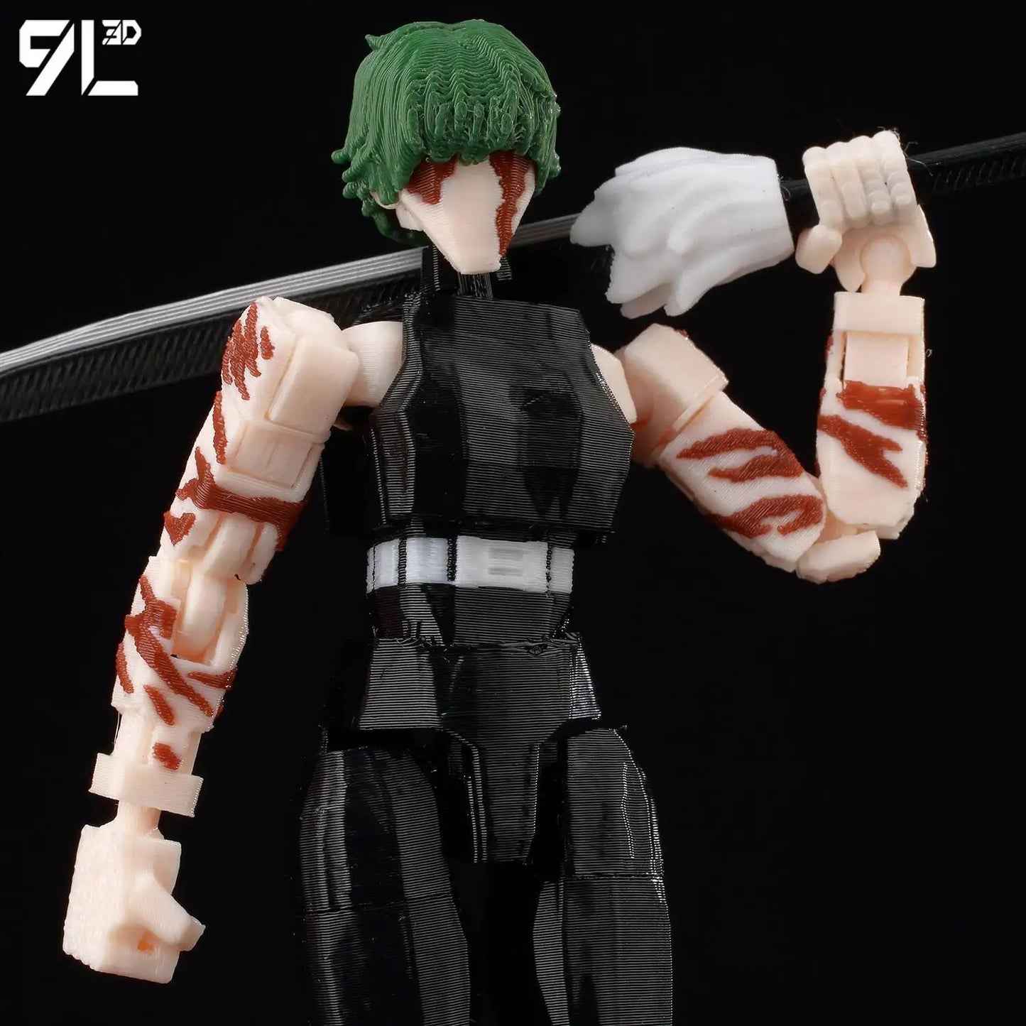 **** 9L3D Printed Jujutsu Kaisen Action Figures Sukuna Yuji Yuta Gojo