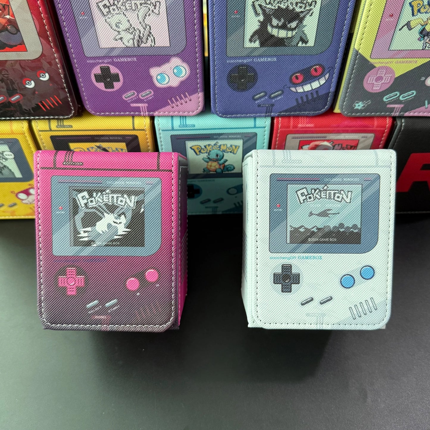 15 Models DIY PTCG Lugia Giratina Gengar Card Storage Box Collection