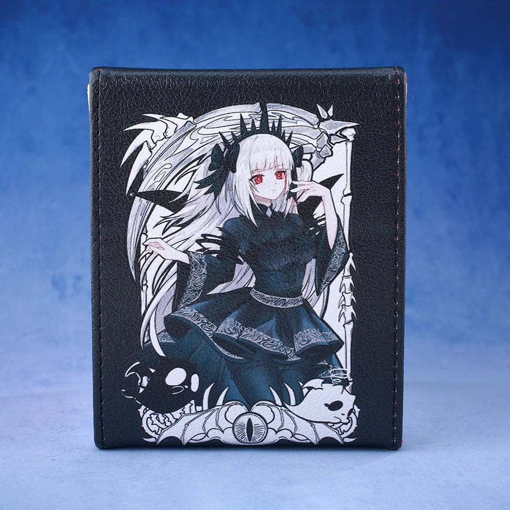 The Lightless Shadow Yugioh TCG Deck Box Magnetic PU Leather Storage