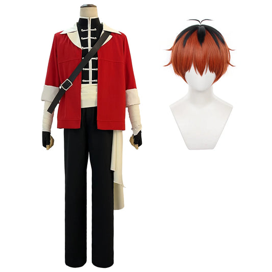 Stark Cosplay Costume with Wig – HOLOUN Anime Outfit Frieren: Beyond Journey’s End