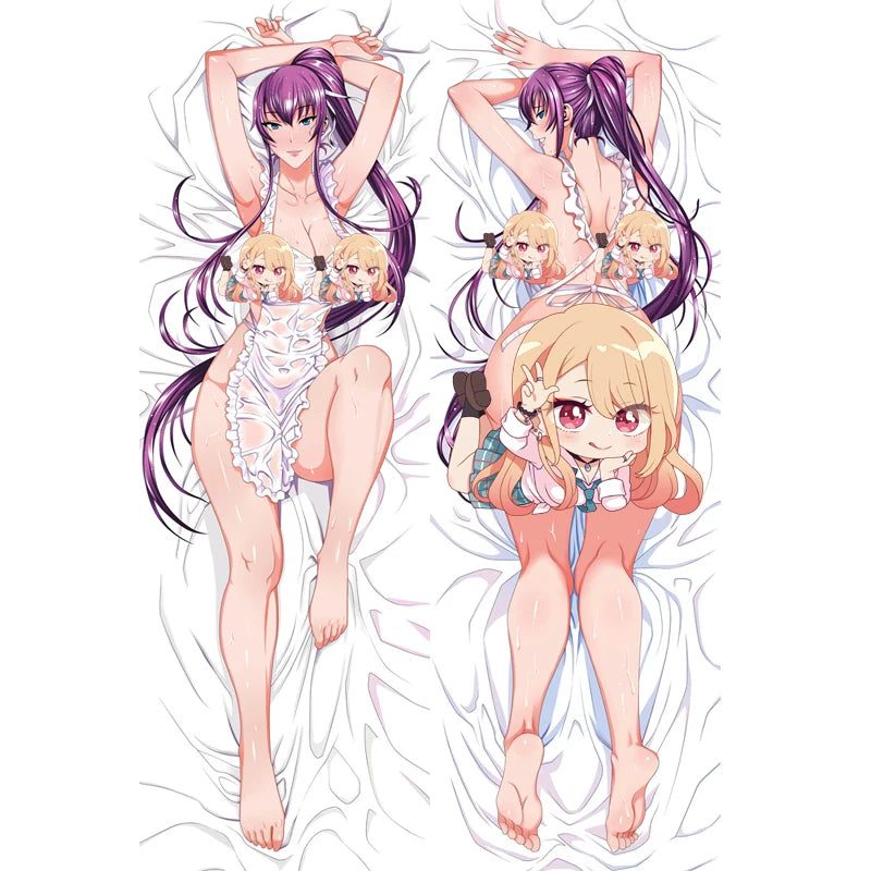 WAIFU Anime Busujima Saeko HIGHSCHOOL OF THE DEAD Body Pillow Case Cover