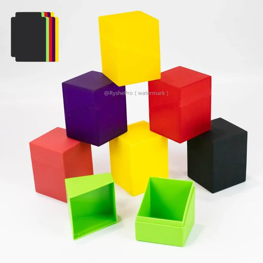 Card Storage Deck Box – Holds 100+ TCG/MTG/YGO/Baseball Cards + Divider