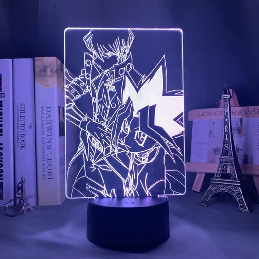 Yu-Gi-Oh! Yugi & Kaiba LED Night Light – 3D Anime Lamp