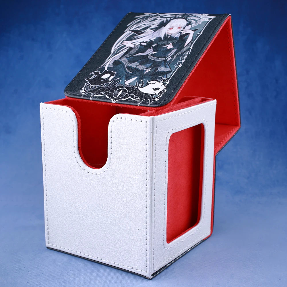 The Lightless Shadow Yugioh TCG Deck Box Magnetic PU Leather Storage