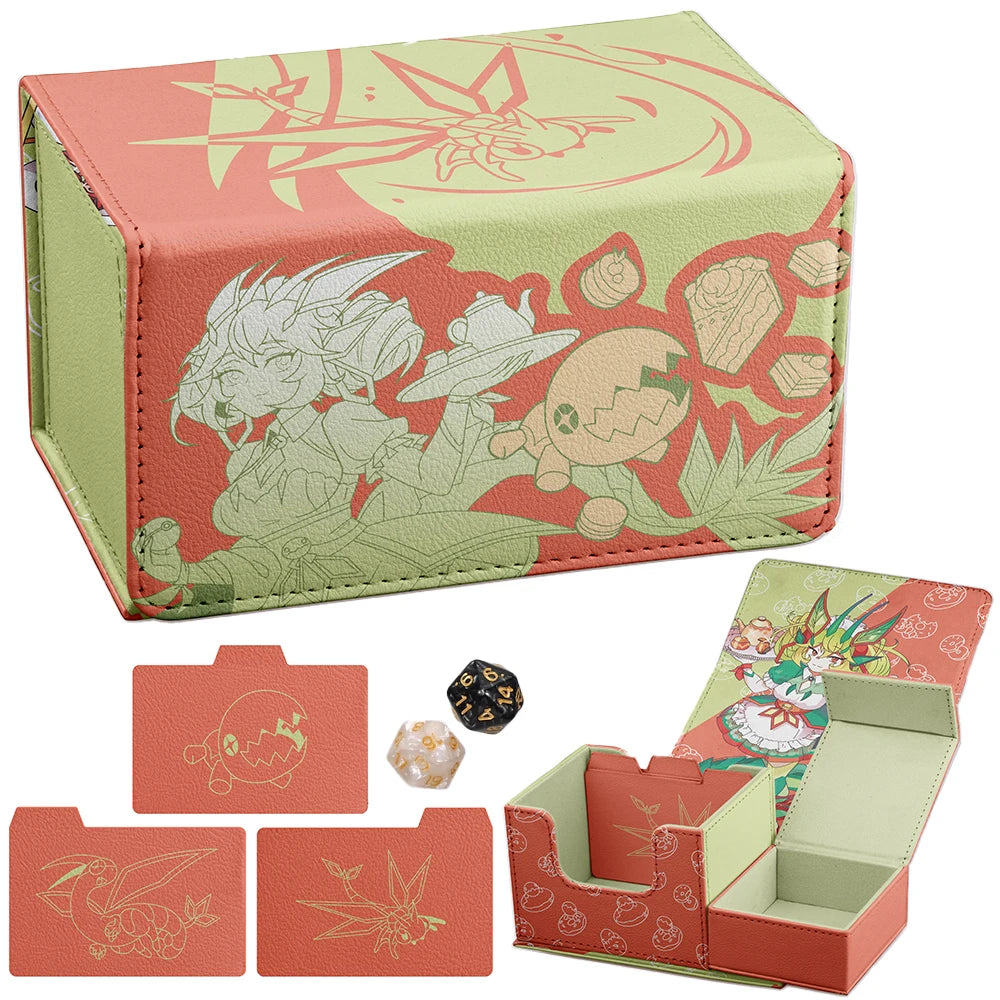 Diy Yu-Gi-Oh Dragonmaid Card Storage Box Anime TCG Protection Gift