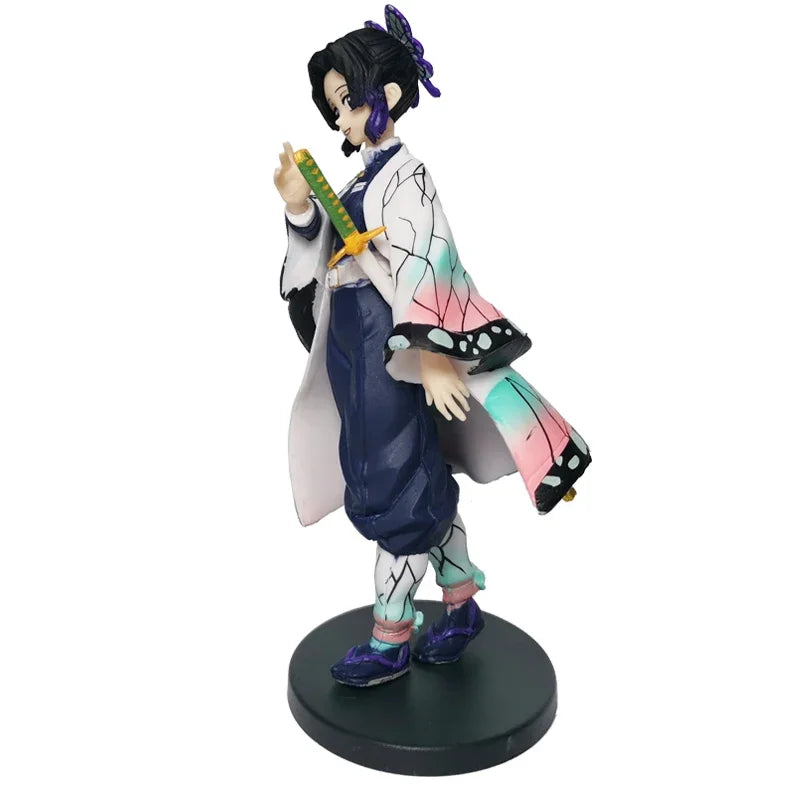 Demon Slayer Tanjiro Nezuko Zenitsu Inosuke Action Figures Set