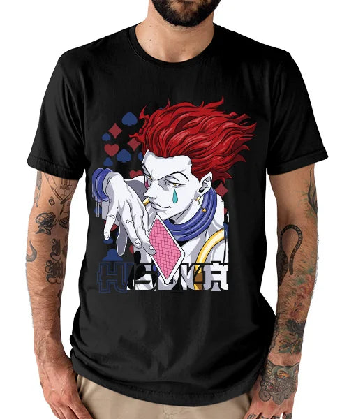 Hisoka Morow Hunter x Hunter T-Shirt – Anime Card Master Tee (Unisex)