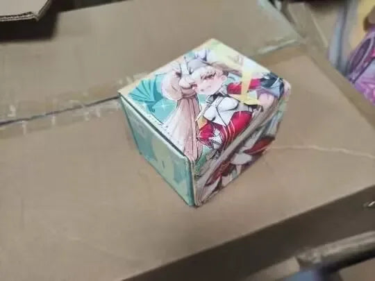 Yugioh Black Magician Girl PU Leather Deck Box Trading Card Storage