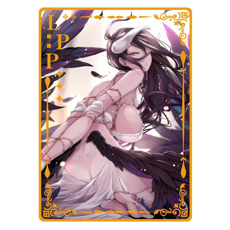 Goddess Story Metal Card Anime Swimwear Girl Collection