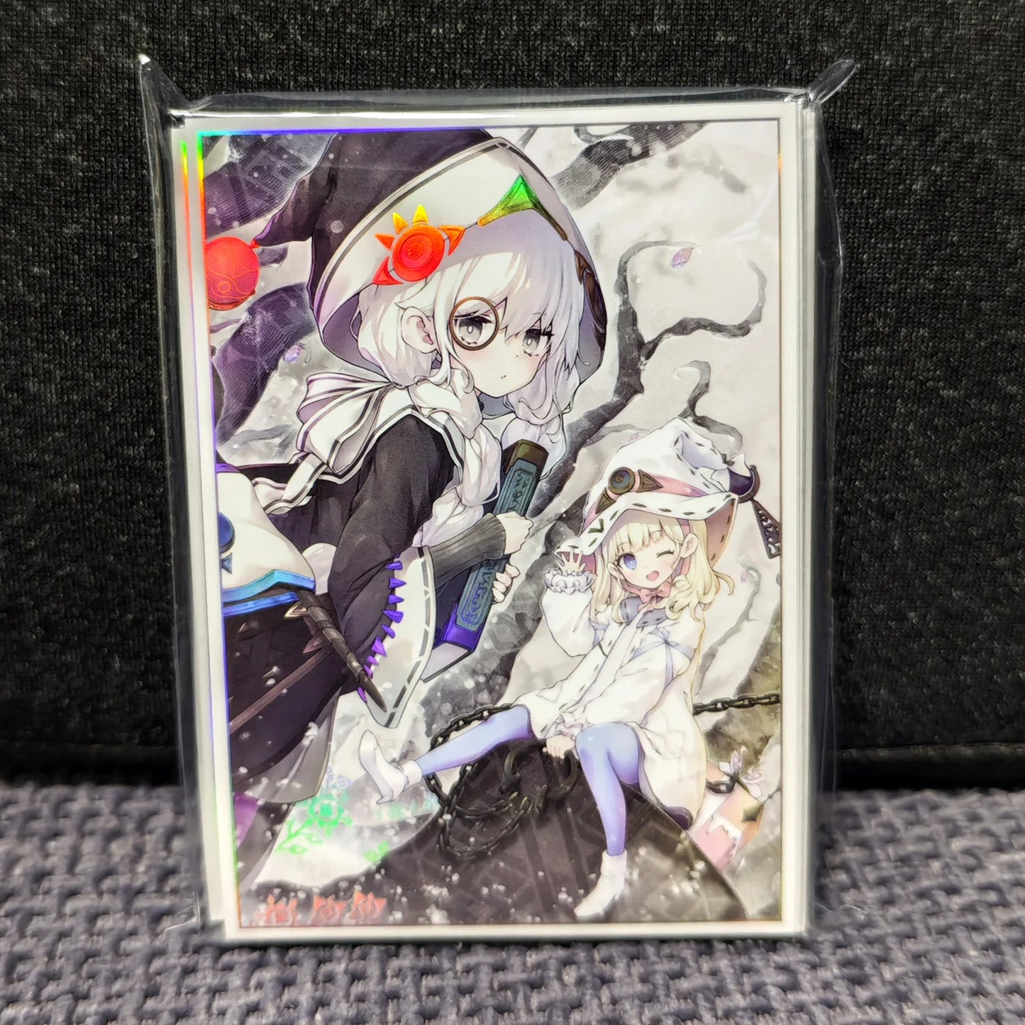 Yugioh Elzette Astellar White Forest Figure Deck Box PU Leather TCG Storage