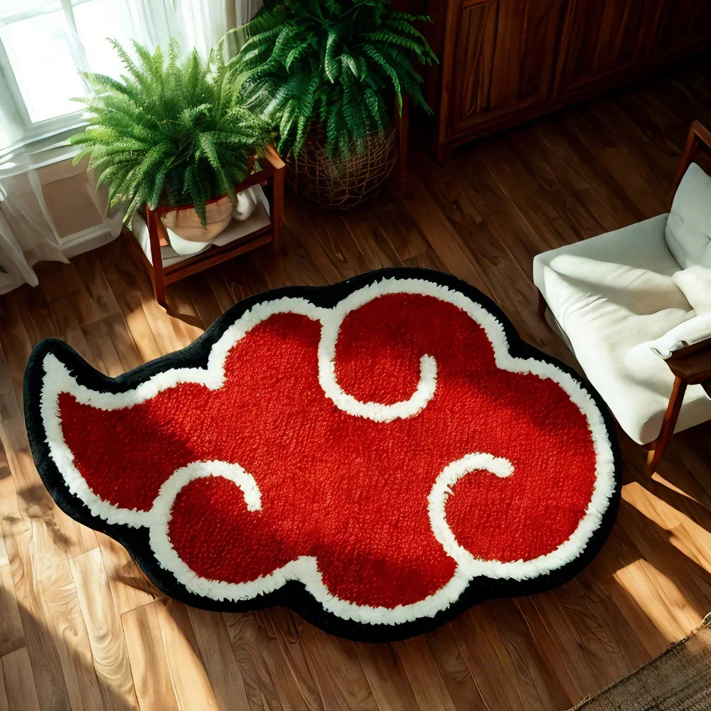 VIKAMA Healing Clouds Carpet Decorative Cushion Bedroom Living Room