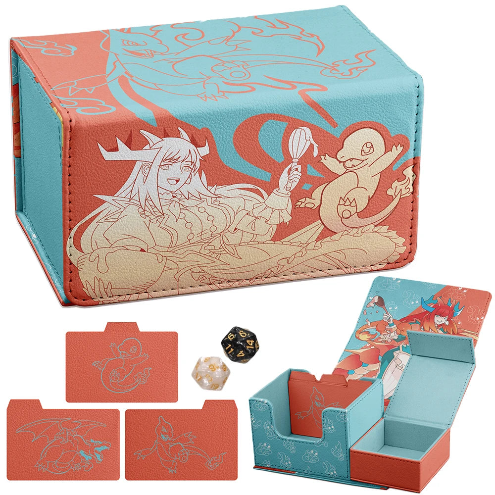 Diy Yu-Gi-Oh Dragonmaid Card Storage Box Anime TCG Protection Gift