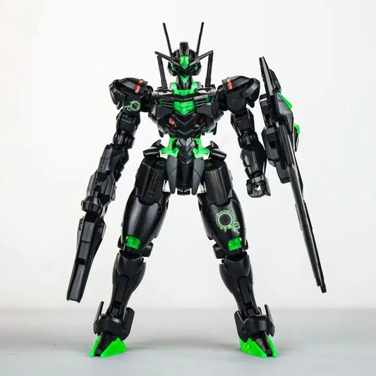 Green Robot Fluorescent Assembly Model Kit Action Figure Toy