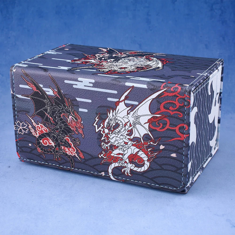 **** Gacha Deck Box for PTCG Cards Trading Card Storage with Display Window