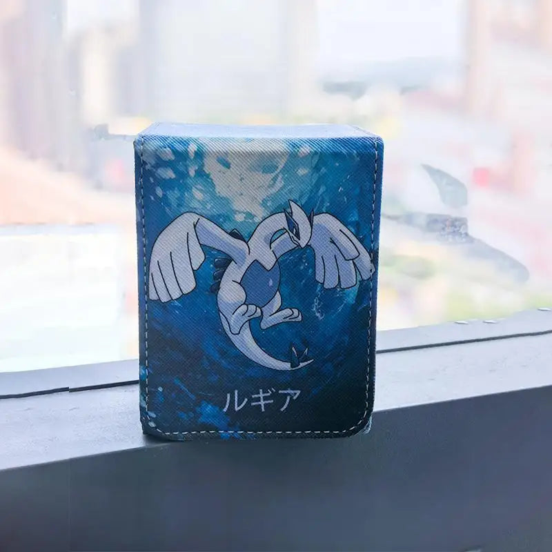 Anime Pokemon Fennekin Togepi Piplup Lugia Deck Box Trading Cards