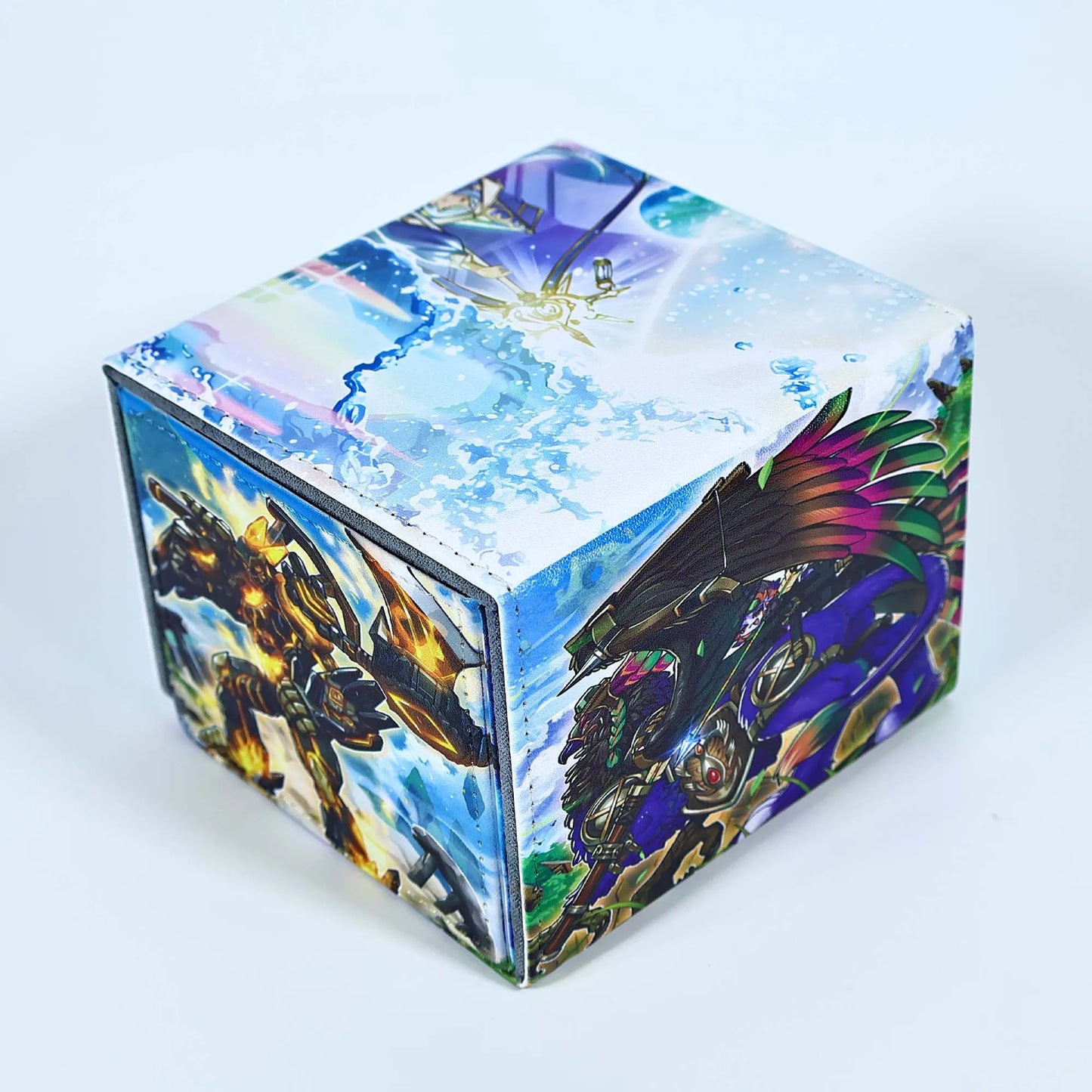 Diy Yu-Gi-Oh Aquamancer Card Storage Box Ygo Leather Collection Gift