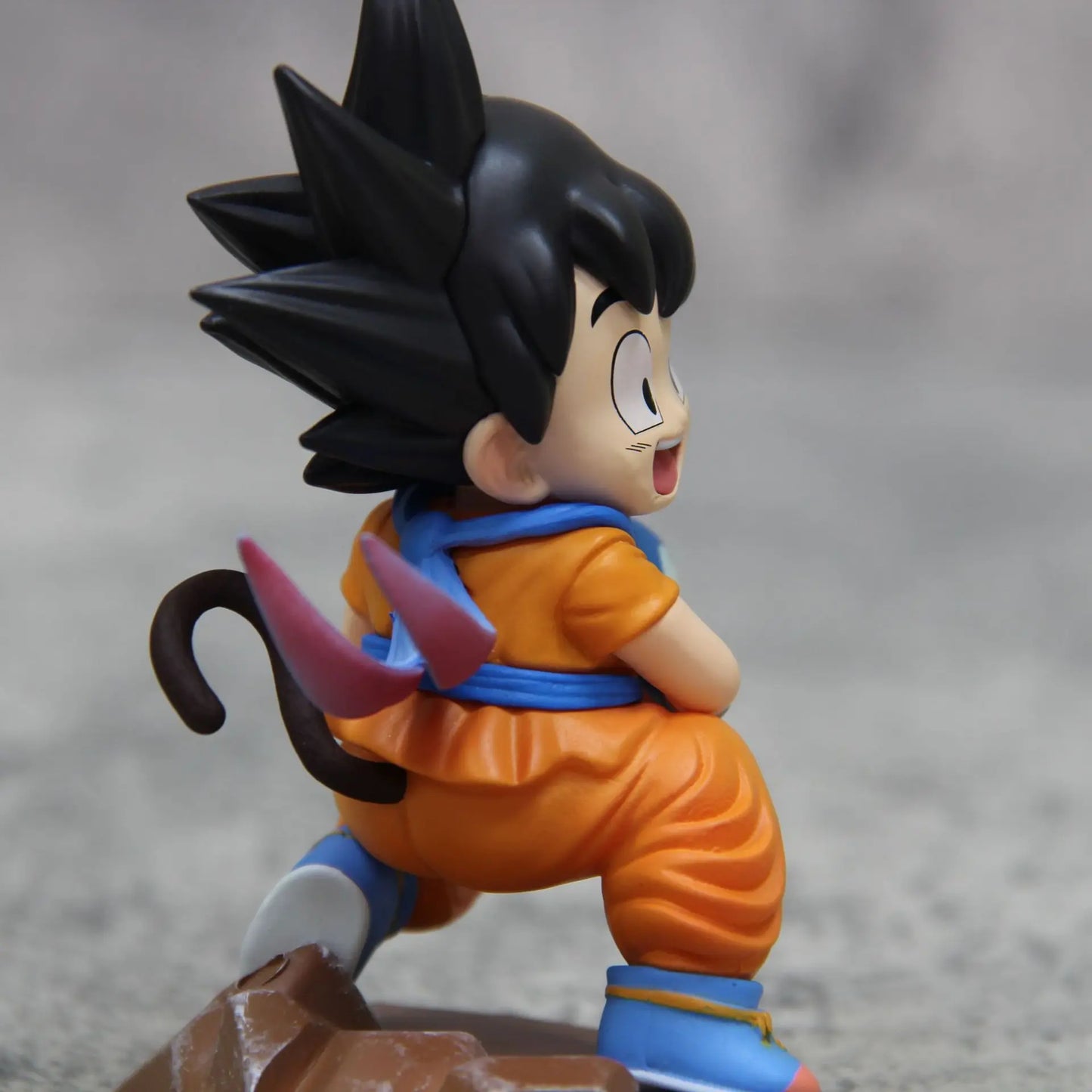 Childhood Goku & Puar Figure – Dragon Ball PVC Collectible Statue