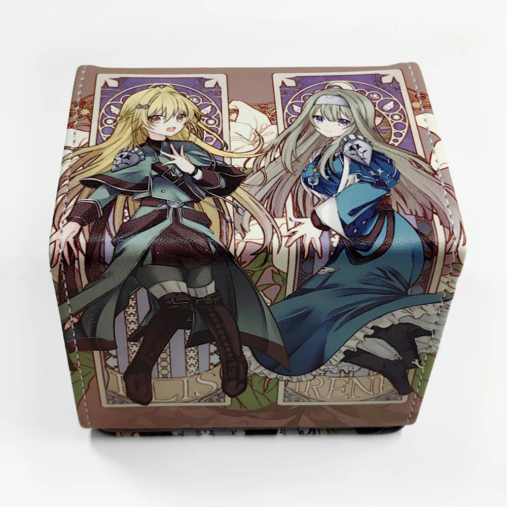 Yugioh Exorsister Figures Elise Stella Deck Box Yu-Gi-Oh! TCG Storage
