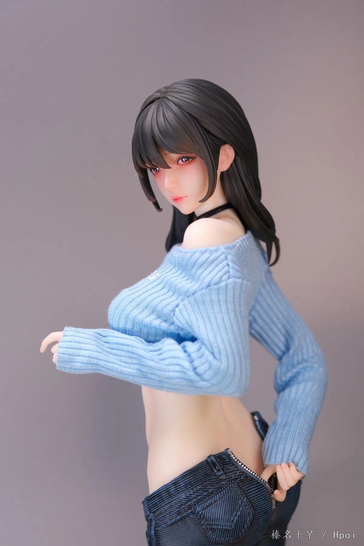 TYCTOYS 27cm Hitomio She Is Real Guitar Sister Anime Figure Model Toy