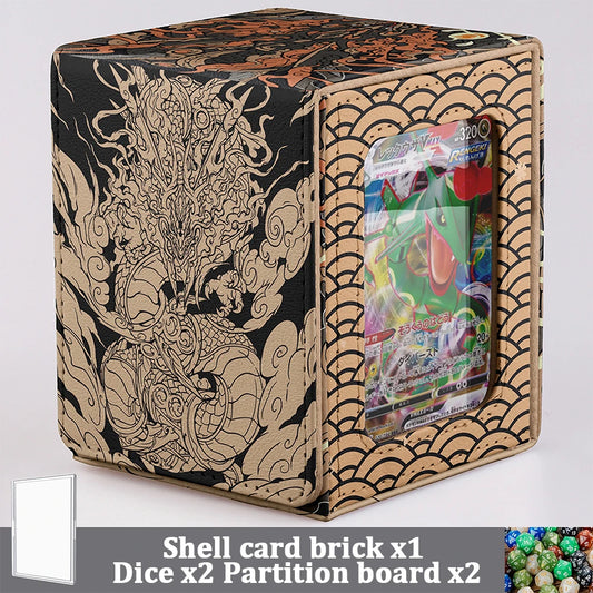 Mythic Dragon Deck Box – Fits 100+ Sleeved Pokemon Cards