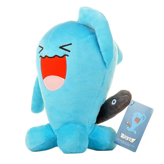 Pokemon Wobbuffet Plush Stuffie – 8" Classic Anime Toy