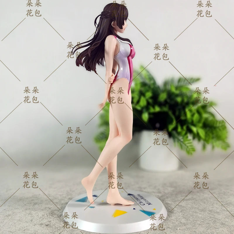 Mizuhara Chizuru Rent a Girlfriend Action Figure Otaku Collectible Toy