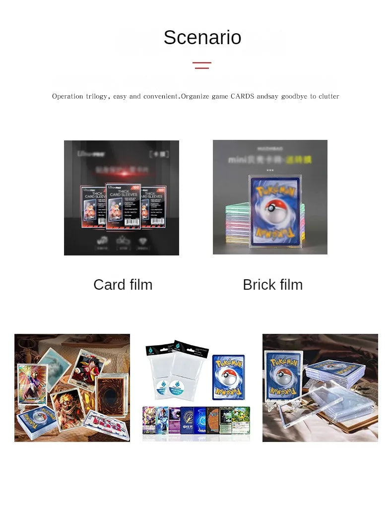 **** Storage Box for 1800+ Trading Cards PU Leather Magnetic Closure Case