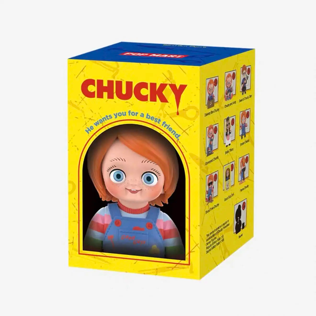 **** POPMART Chucky Ghost Return Series Blind Box Anime Figure Halloween Gift