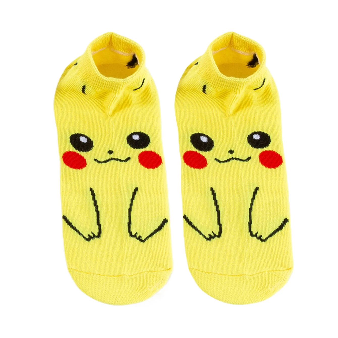 5Pairs BANDAI Pokemon Anime Socks Hip Hop Street Fashion Casual Socks