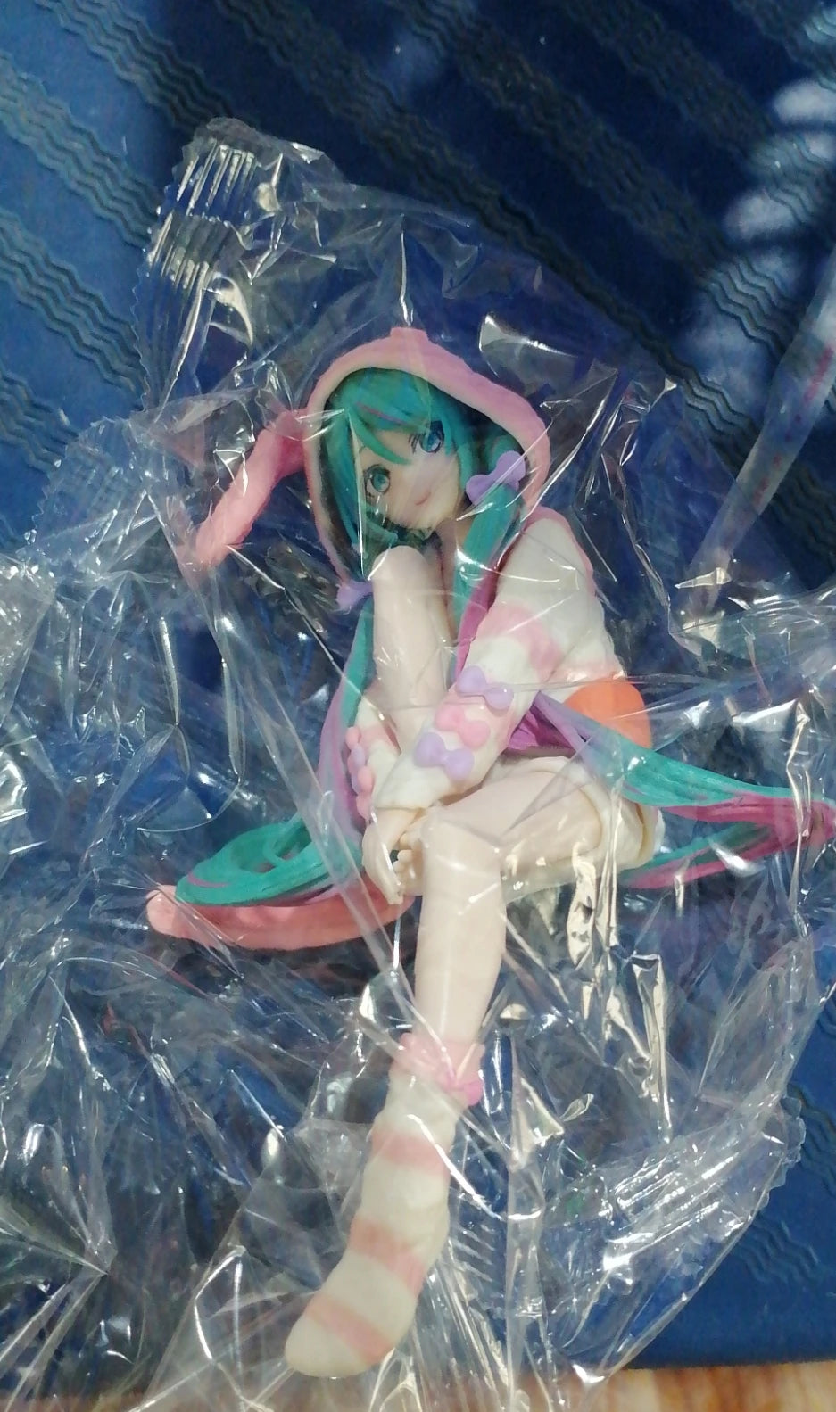 15CM Hatsune Miku Noodle Stopper PVC Figure Collectible Doll