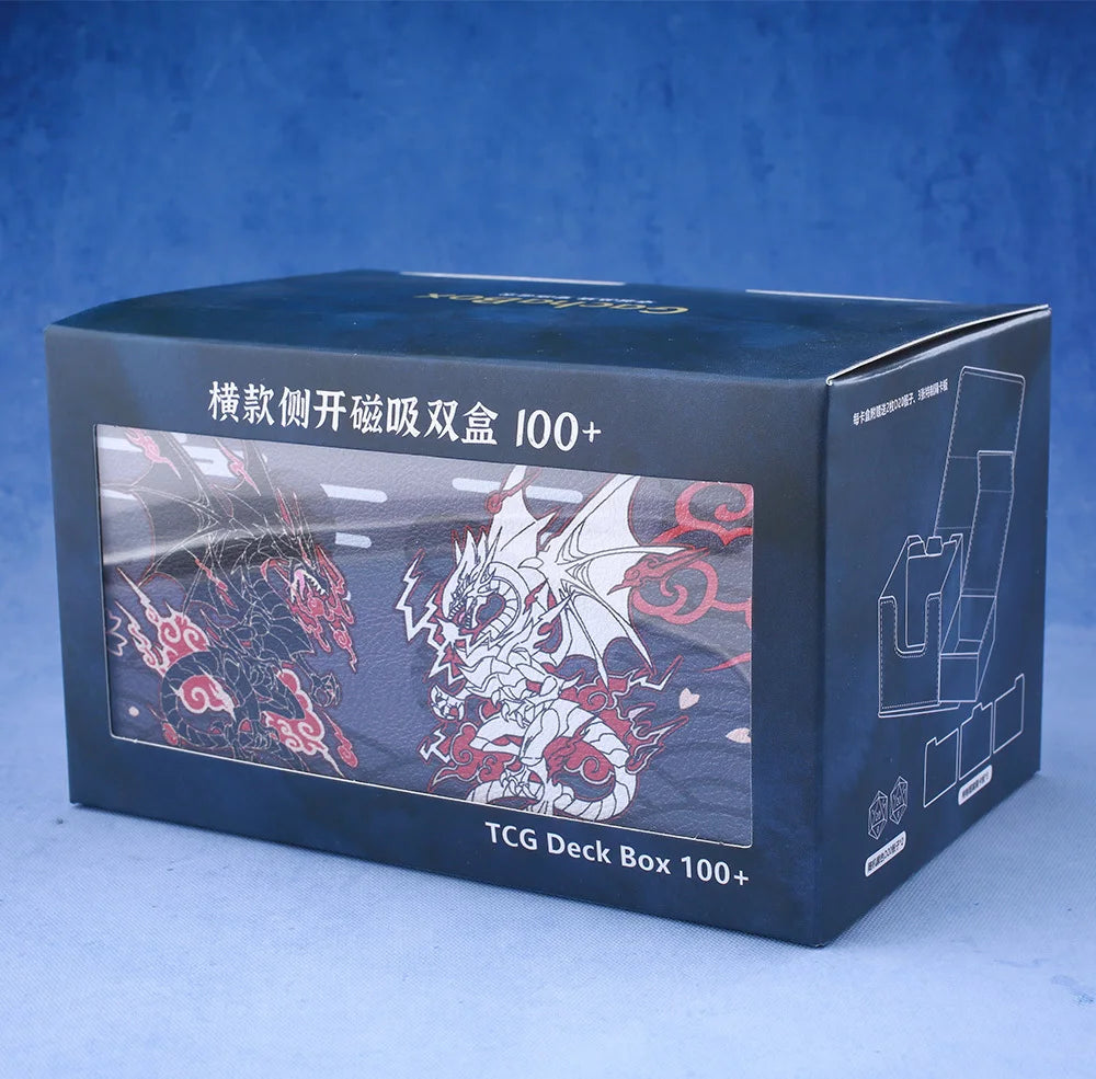 **** Gacha Deck Box for PTCG Cards Trading Card Storage with Display Window