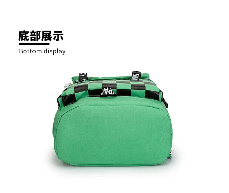 Demon Anime Waterproof Sport Backpack Gym Bag for Travel and Fitness