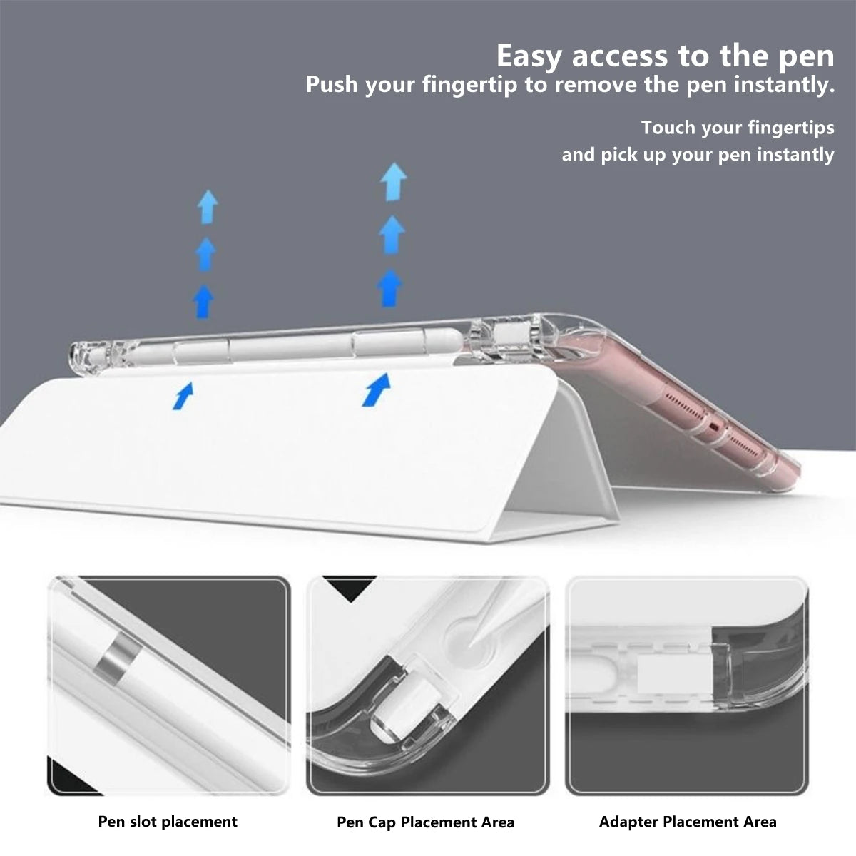 Protective Cover Case for iPad Mini 6 10.2 9th 8th 7th 6th 5th Air Pro