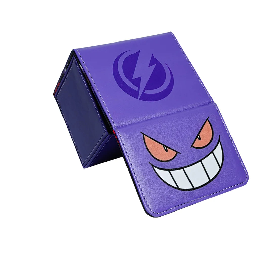 Anime Figures Gengar Deck Box Yugioh TCG Trading Cards PU Leather