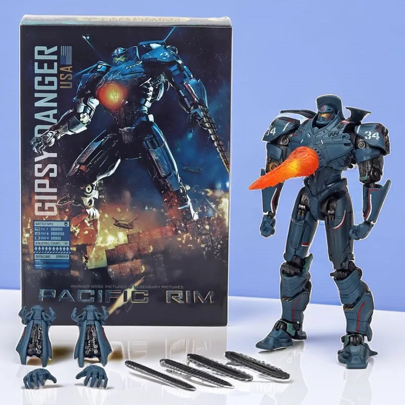 Pacific Rim Gipsy Danger Action Figure Model Kit Mech Collectible Toy