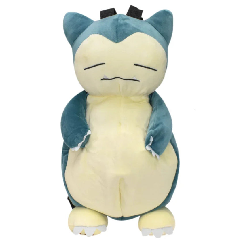 Pokemon Snorlax Plush Backpack – 17" Stuffed Bag for Kids, Cosplay & Fans